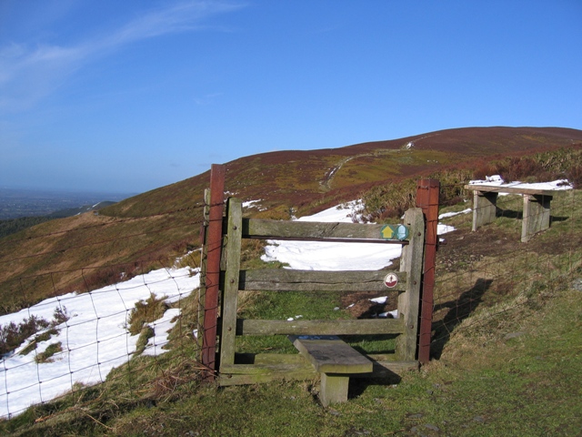 Offa's Dyke Path near Hay-on-Wye