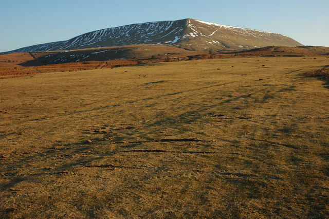 Panoramic view from Hay Bluff - one of the best hikes near Hay-on-Wye
