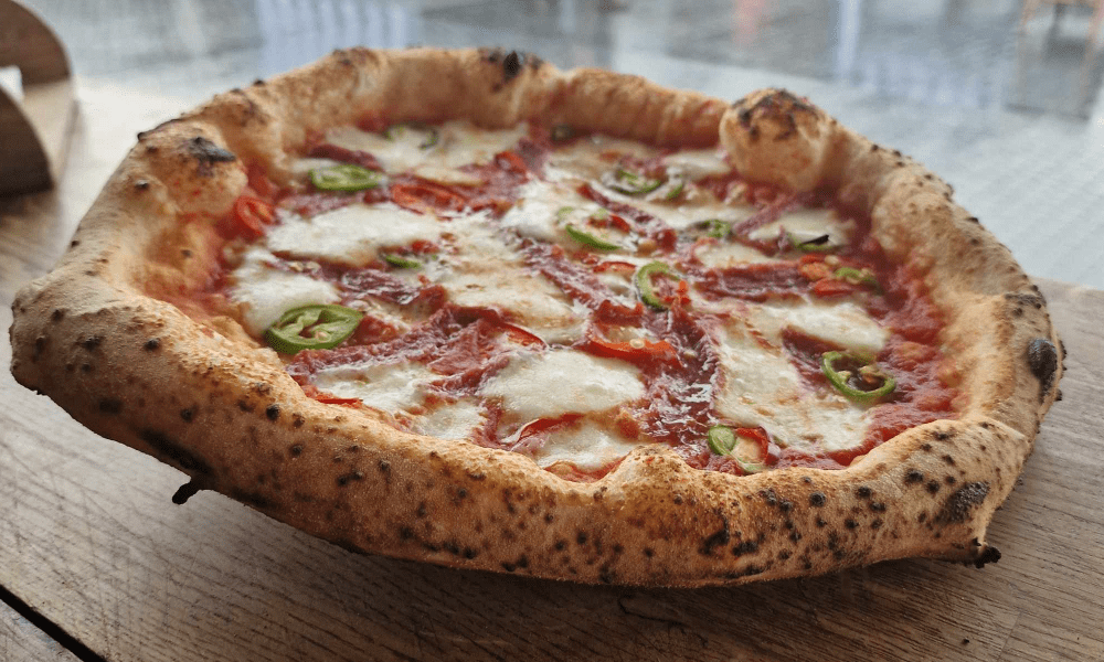 The Pizza Box in Hay-on-Wye - local street food spot for wood-fired pizza lovers