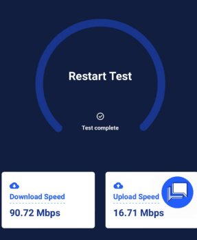 Reliable high-speed Wi-Fi with strong download and upload speeds – ideal for remote working near Hay-on-Wye